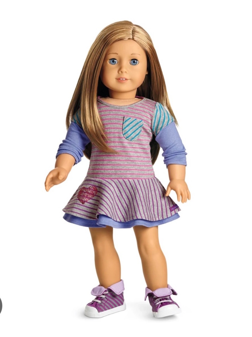 American Girl School Stripes Dress